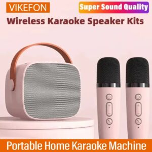 Mini machine de karaoké Bluetooth avec micro sans fil