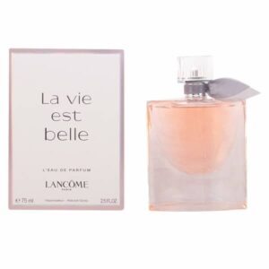 Découvrez La Vie est Belle de Lancôme – Eau de Parfum femme 75 ml. Parfum floral gourmand, rechargeable, idéal pour les femmes modernes. Livraison rapide.