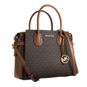 Sac à main femme Michael Kors 35F2GM9S8B-BROWN – Élégant, monogramme MK, 31 x 23 x 12 cm, avec bandoulière réglable. Livraison rapide et gratuite sur Primalin.fr.