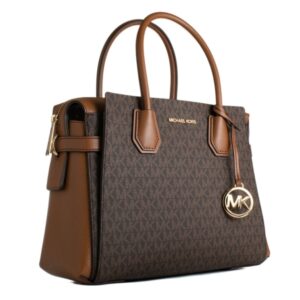 Sac à main femme Michael Kors 35F2GM9S8B-BROWN – Élégant, monogramme MK, 31 x 23 x 12 cm, avec bandoulière réglable. Livraison rapide et gratuite sur Primalin.fr.