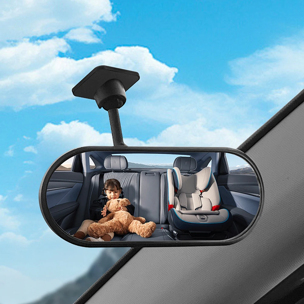 Rétroviseur de voiture universel, siège arrière réglable à 360 degrés, moniteur pour bébé, automotore, sécurité pour enfants, miroirs d'observation des angles aveugles