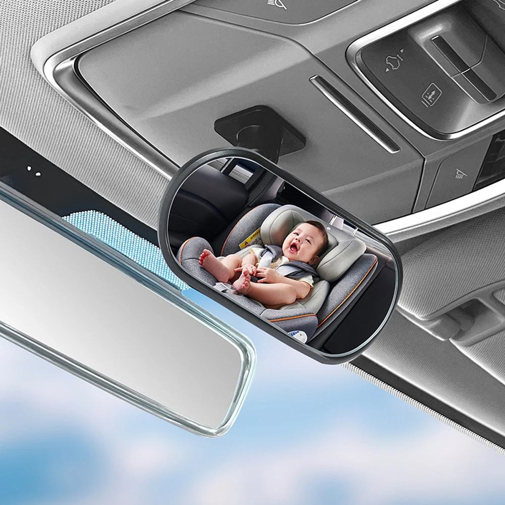 Rétroviseur de voiture universel, siège arrière réglable à 360 degrés, moniteur pour bébé, automotore, sécurité pour enfants, miroirs d'observation des angles aveugles