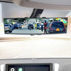 Rétroviseur de voiture à grand Angle de Vision, miroir d'assistance automatique panoramique, accessoires d'intérieur de voiture de 300mm, rétroviseur pour bébé