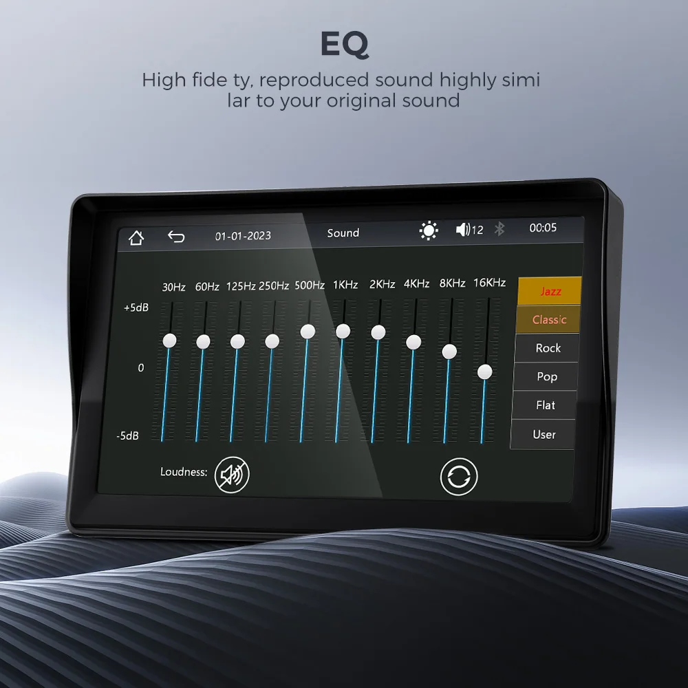 Autoradio Android sans fil avec transmetteur FM, lecteur de limitation stéréo, BT, WiFi, AUX, écran USB, 7 pouces Autoradio Android sans fil avec transmetteur FM, lecteur de limitation stéréo, BT, WiFi, AUX, écran USB, 7 pouces
