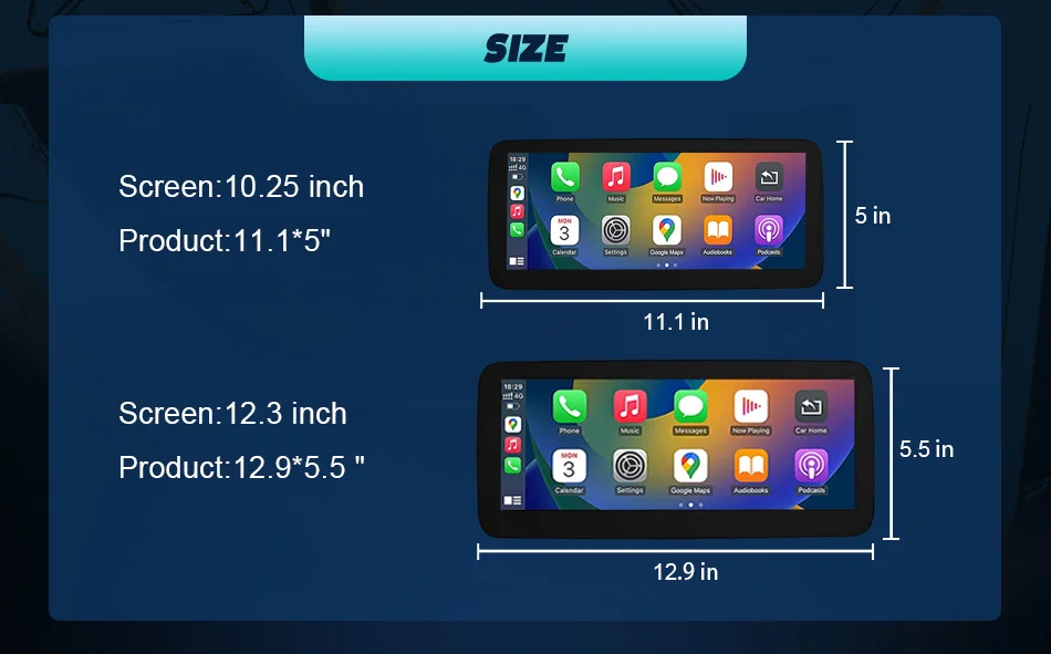 Écran Carplay sans fil pour Mercedes classe C W205 GLC X253 C180 C200 300 350 2015-2018, lecteur multimédia de voiture, Android Auto Radio Écran Carplay sans fil pour Mercedes classe C W205 GLC X253 C180 C200 300 350 2015-2018, lecteur multimédia de voiture, Android Auto Radio