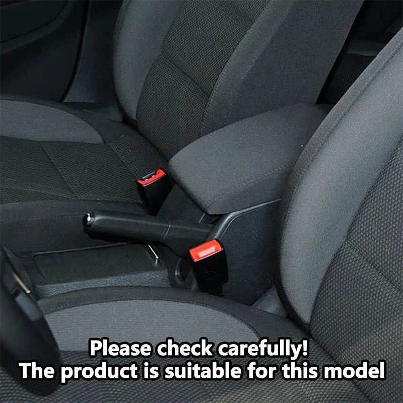 Couvercle de protection en cuir suédé pour accoudoir de voiture, accessoires d'intérieur de commande centrale, pour VW Golf 6 MK6 2010 2011 2012 2013