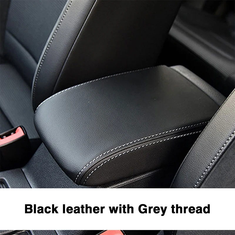 Couvercle de protection en cuir suédé pour accoudoir de voiture, accessoires d'intérieur de commande centrale, pour VW Golf 6 MK6 2010 2011 2012 2013