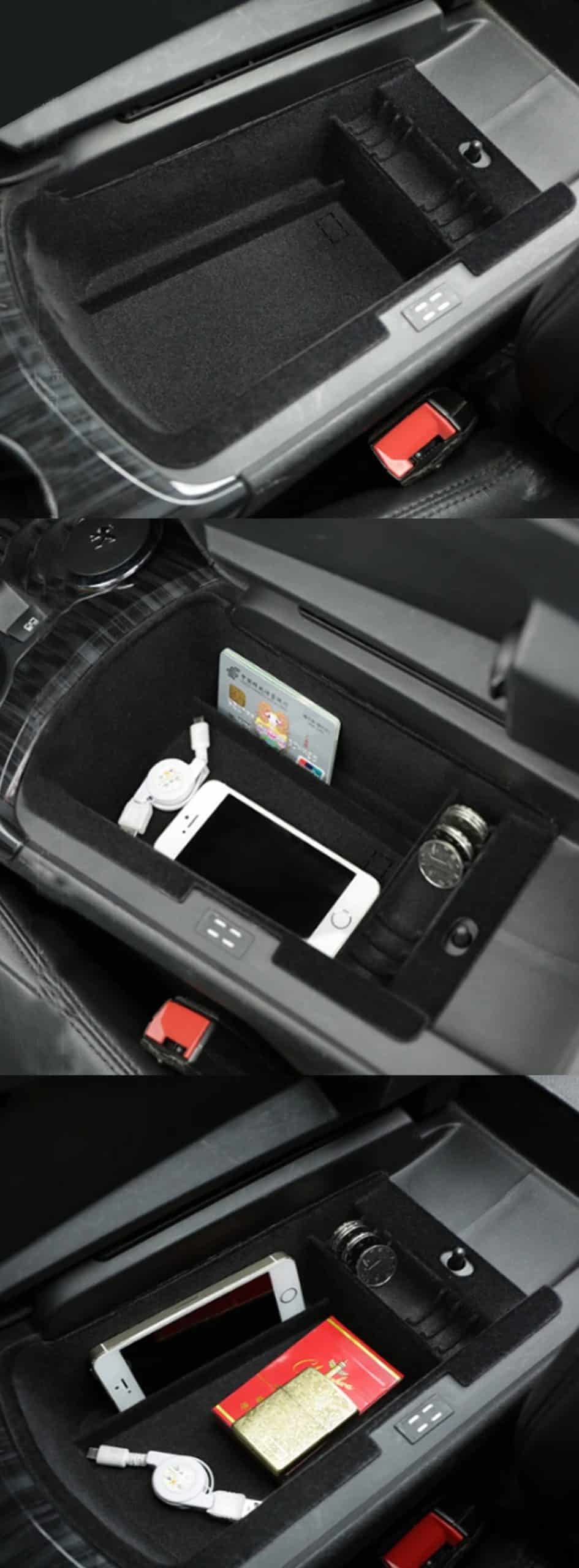 Accoudoir de rangement Central de voiture, boîte de rangement pour Peugeot 3008 2012 – 2015, repose-bras, porte-gants, plateau, étui, conteneur de palettes