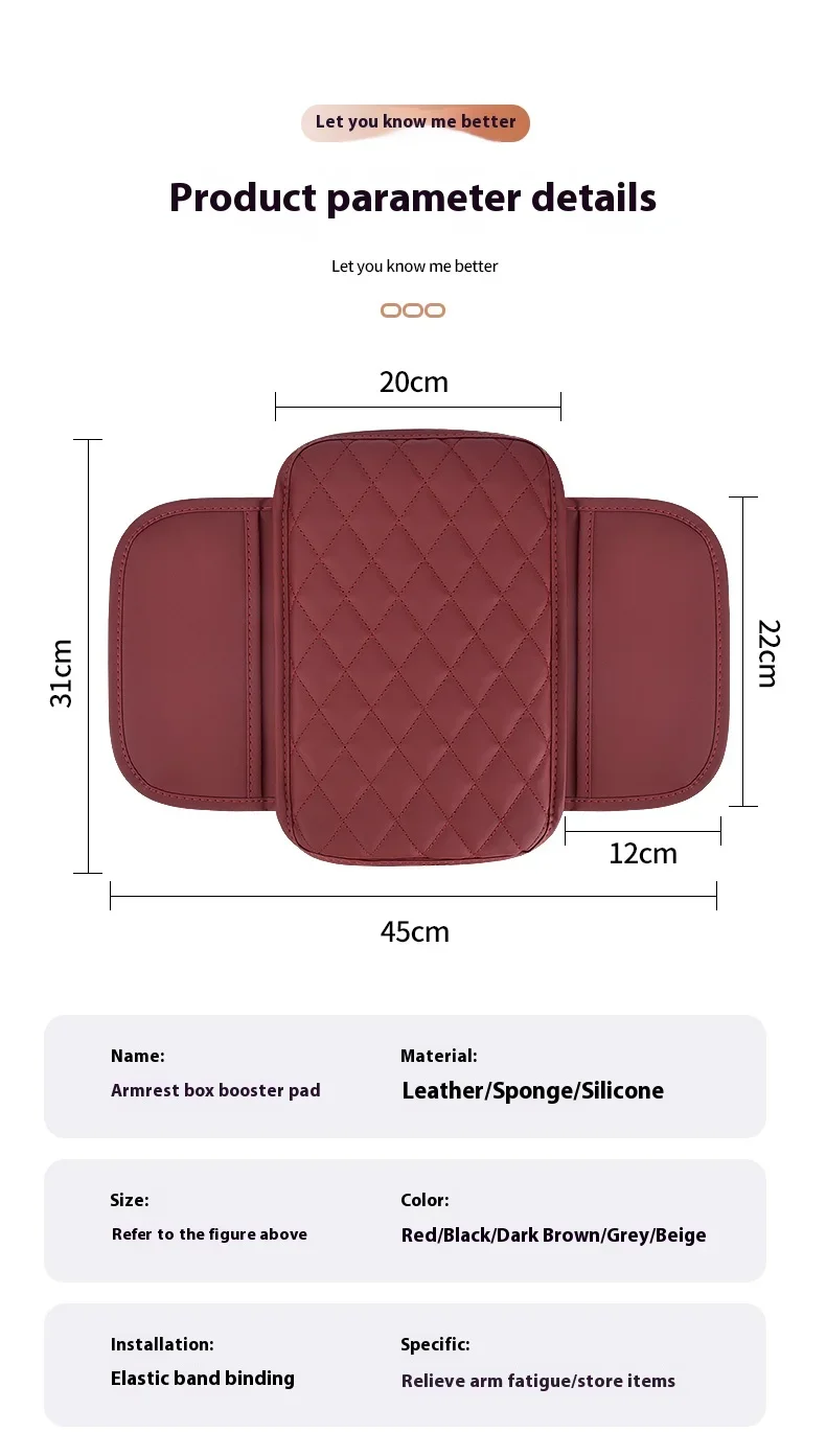 Juste de console centrale pour Jeep Compass Grand TraffWrangler Jk, accessoires de voiture, boîte d'accoudoir recommandée pour augmenter le sac de rangement du coussin