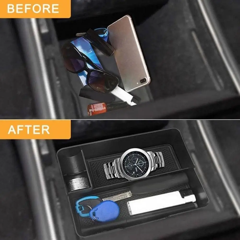 Accoudoir Central Antidérapant pour Voiture, Boîte de Rangement, Accessoires, 2017, 2018, 2019, 2020