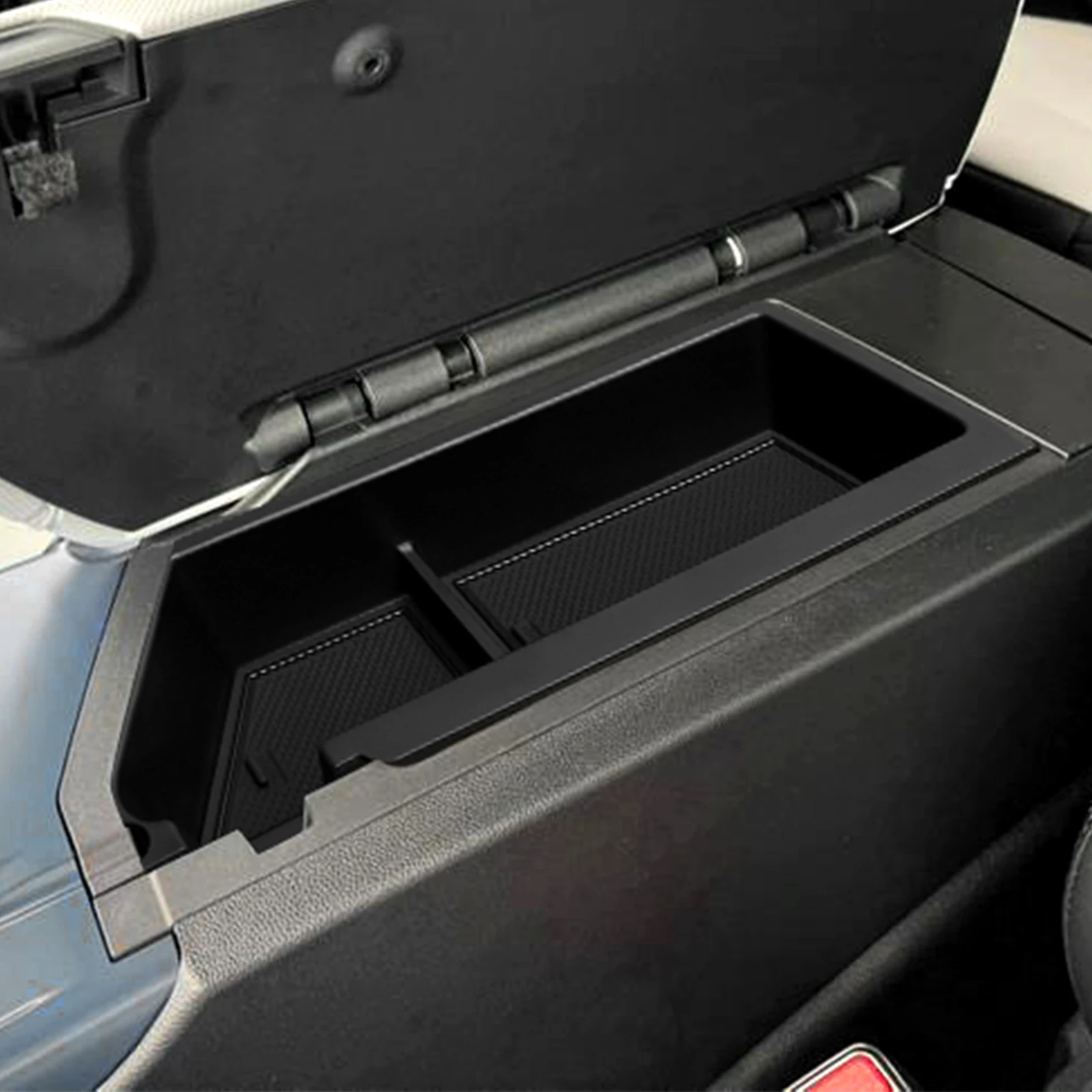 Boîte de rangement pour voiture Chevrolet Equinox EV 2024 2025, accessoires d'intérieur, Console centrale, accoudoir, organisateur de rangement, plateau de rangement