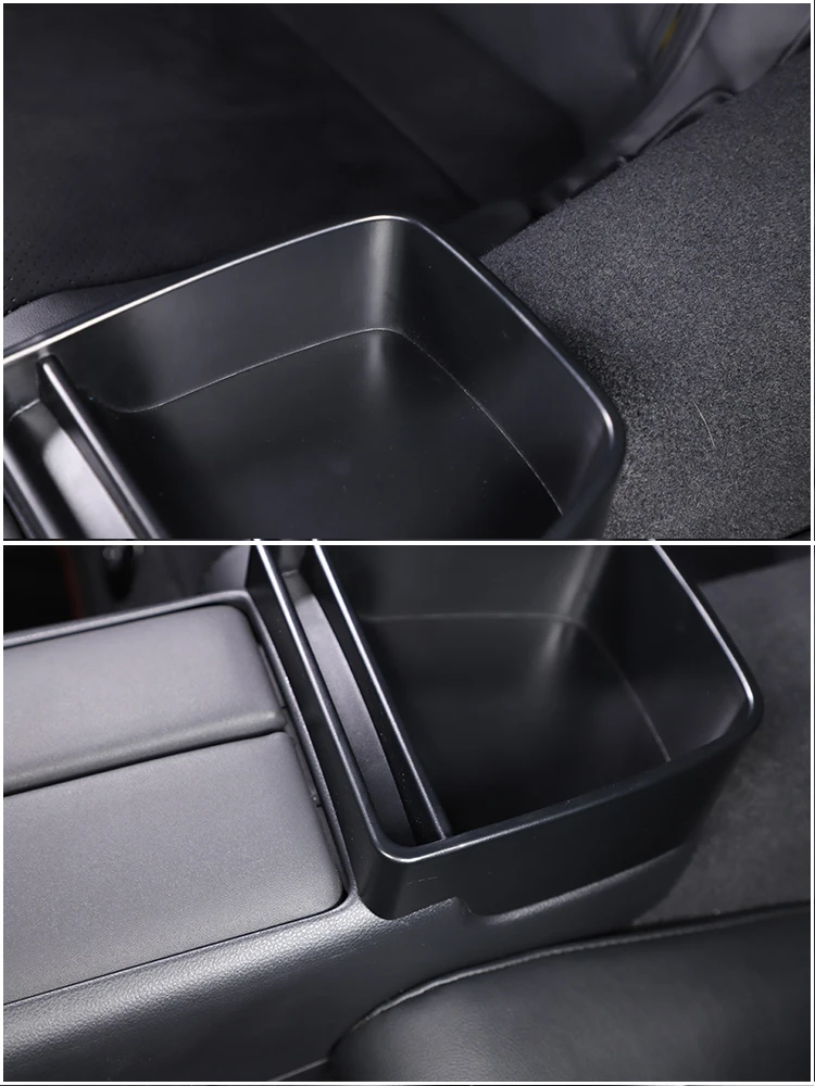 Accoudoir de voiture pour Toyota 86 Subaru BRZ 2022, boîte de rangement arrière, pièces de monnaie, cartes, lunettes, clés, accessoires de rangement intérieur en ABS