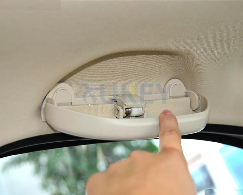 Porte-lunettes de soleil de voiture, mallette de rangement pour VW Volkswagen MK4 Golf 4 T4 T5 Bora Polo 9N3 SEAT Skoda Octavia 1U Fabia 1Y