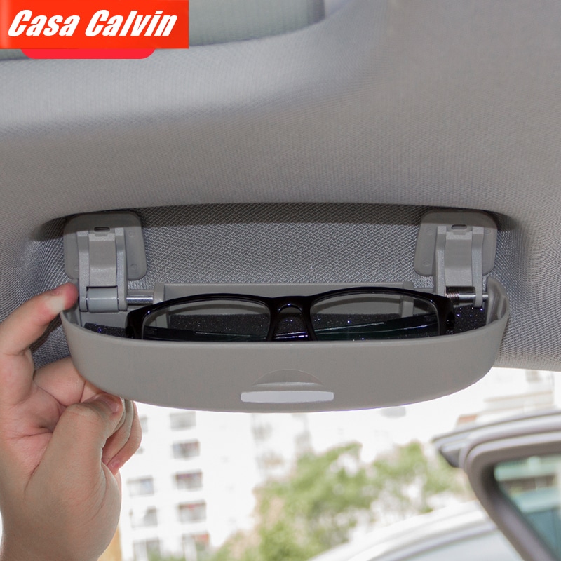 Étui à lunettes de soleil pour Audi A3 S3 8V 8Y A4 B9 B8 S4 A5 S5 A6 C7 C8 Q3 Q5 Q7 2015 2016 2017 2018 2019 2020 2021 2022, accessoires de voiture