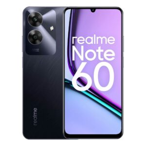Smartphone Realme Note 60 Noir – 6,74" / 4 Go RAM / 128 Go