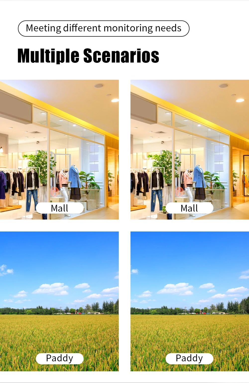 Neye-Caméra de surveillance extérieure IP WiFi HD 8MP/4K, dispositif de sécurité sans fil, avec lentille 1080p, pour les touristes