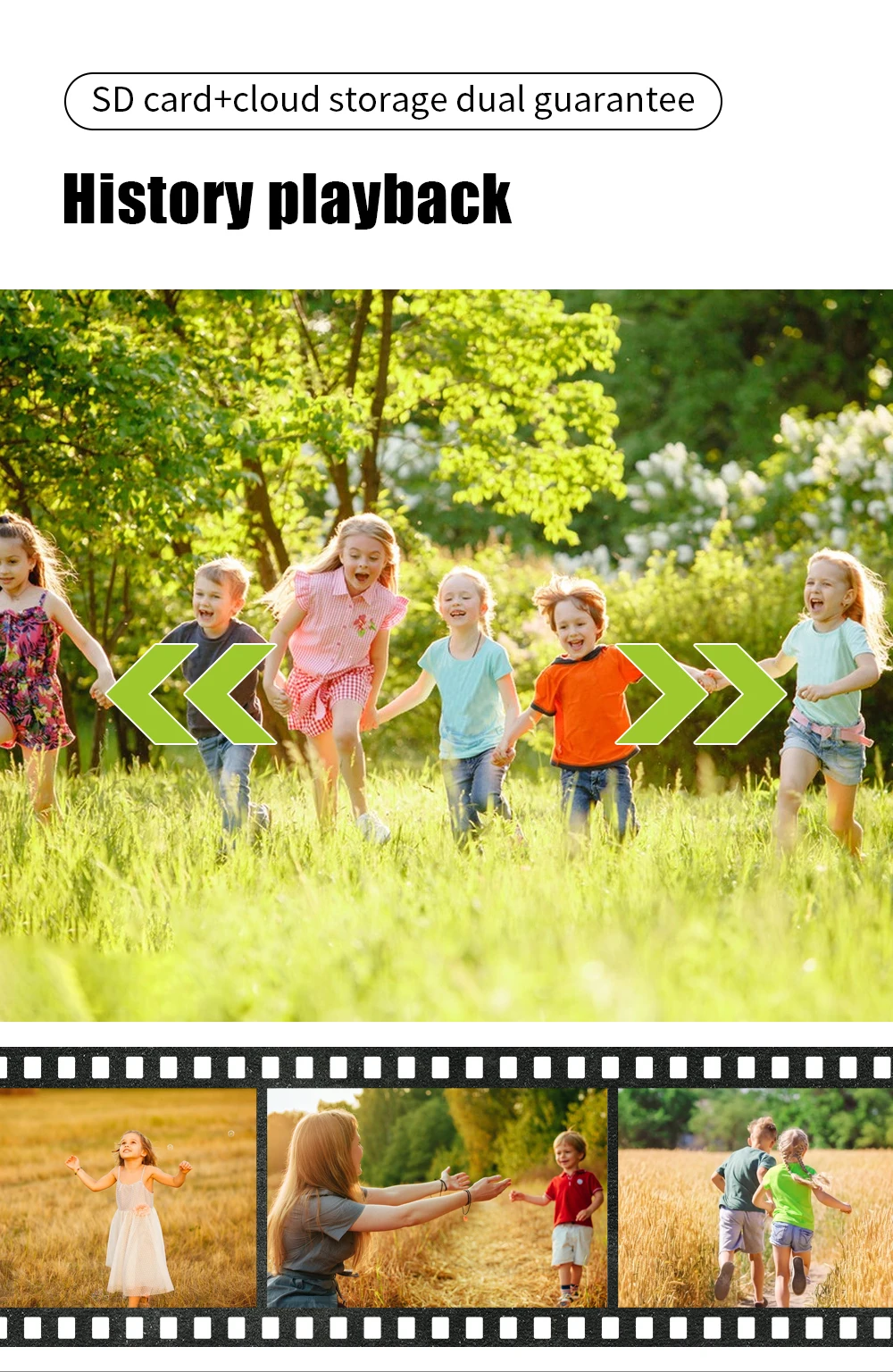 Neye-Caméra de surveillance extérieure IP WiFi HD 8MP/4K, dispositif de sécurité sans fil, avec lentille 1080p, pour les touristes