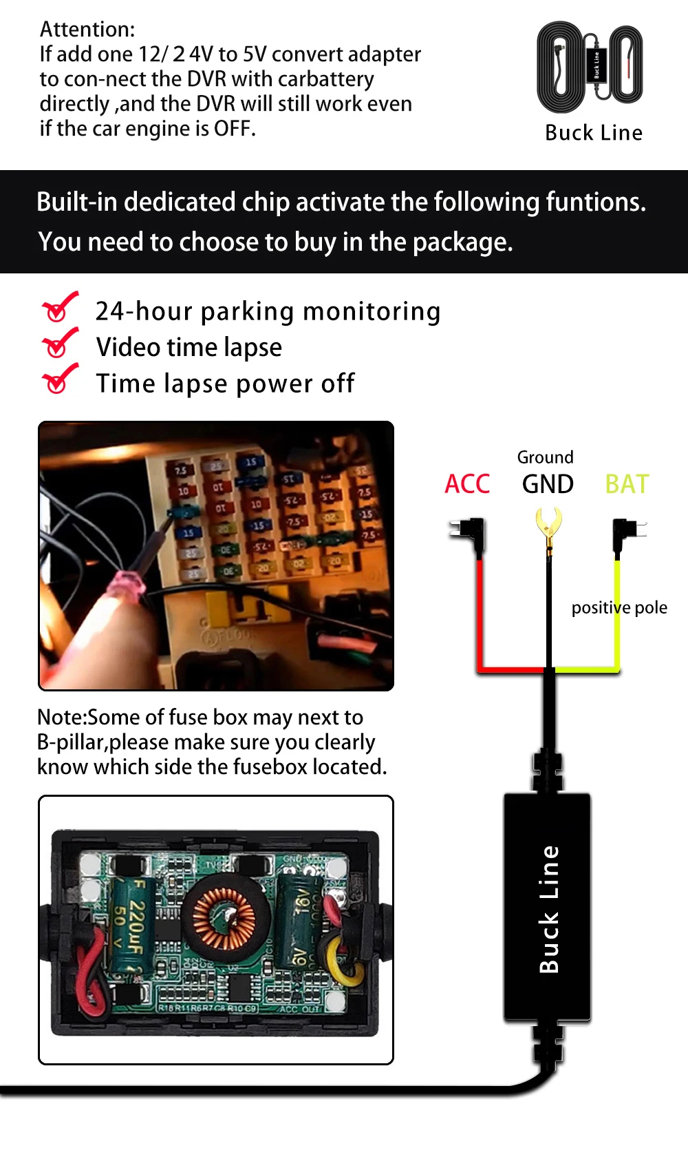 Caméra de tableau de bord 4K 3840x2160P, DVR, WIFI, GPS, Mini caméra à double objectif, Dashcam avant et arrière, boîte noire, enregistreur de conduite vidéo, Vision nocturne Caméra de tableau de bord 4K 3840x2160P, DVR, WIFI, GPS, Mini caméra à double objectif, Dashcam avant et arrière, boîte noire, enregistreur de conduite vidéo, Vision nocturne