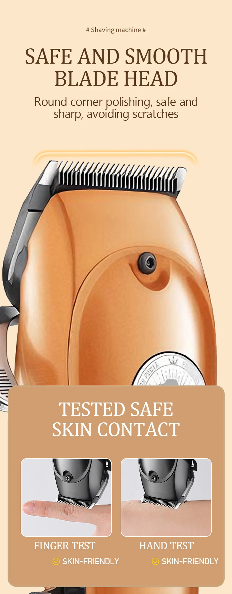 Kemei KM-1596 rasoir professionnel pour animaux de compagnie USB charge intelligente réglable poils de chien électrique tondeuse poussoir de style