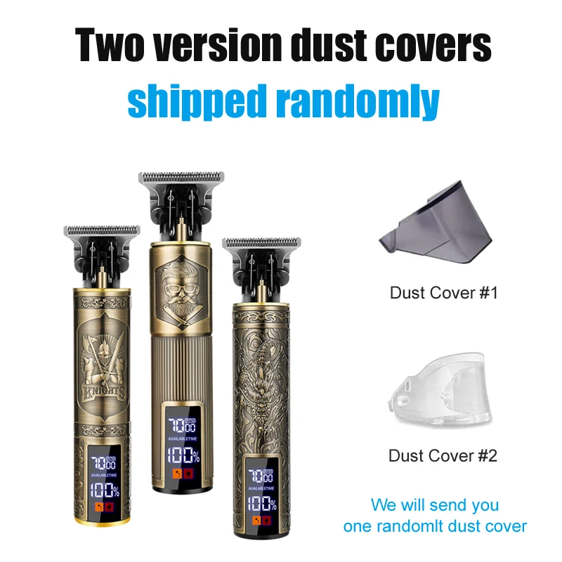 Rasoir électrique Vintage pour barbier, Machine de coupe de cheveux sans fil, chargeur USB, tondeuse à cheveux Portable adaptée aux hommes Rasoir électrique Vintage pour barbier, Machine de coupe de cheveux sans fil, chargeur USB, tondeuse à cheveux Portable adaptée aux hommes