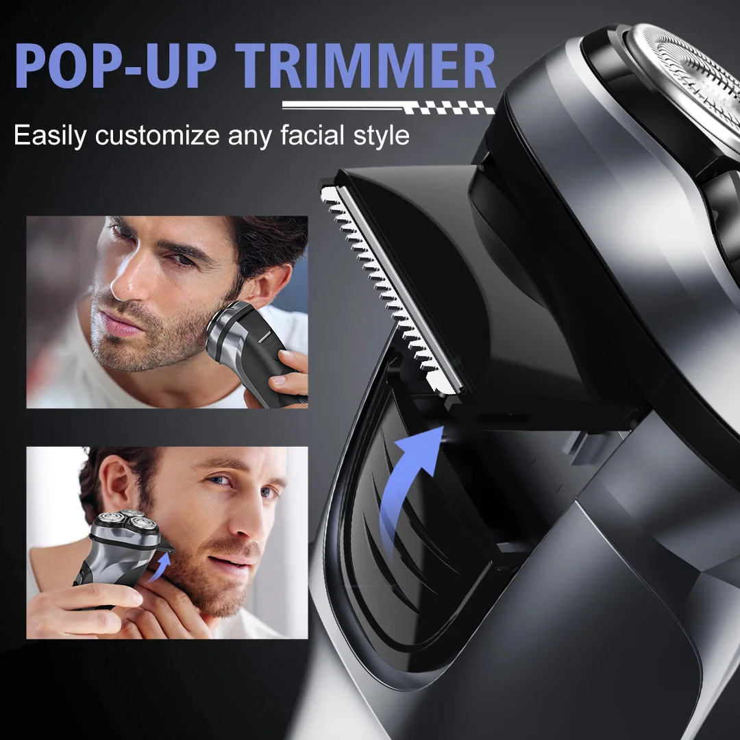 Kit de tondeuse à cheveux électrique sans fil et rasoir électrique pour hommes, tondeuse à cheveux Portable à charge rapide USB pour coiffure Kit de tondeuse à cheveux électrique sans fil et rasoir électrique pour hommes, tondeuse à cheveux Portable à charge rapide USB pour coiffure