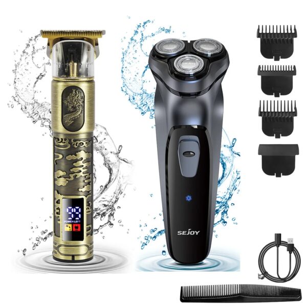 1841680-5nznq3.jpg Kit tondeuse à cheveux et rasoir électrique SEJOY