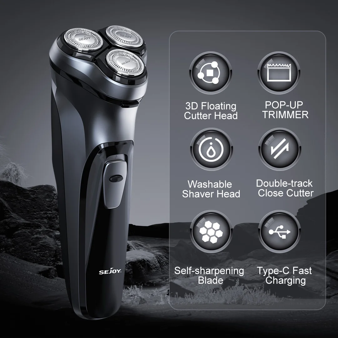 Kit de tondeuse à cheveux électrique sans fil et rasoir électrique pour hommes, tondeuse à cheveux Portable à charge rapide USB pour coiffure Kit de tondeuse à cheveux électrique sans fil et rasoir électrique pour hommes, tondeuse à cheveux Portable à charge rapide USB pour coiffure