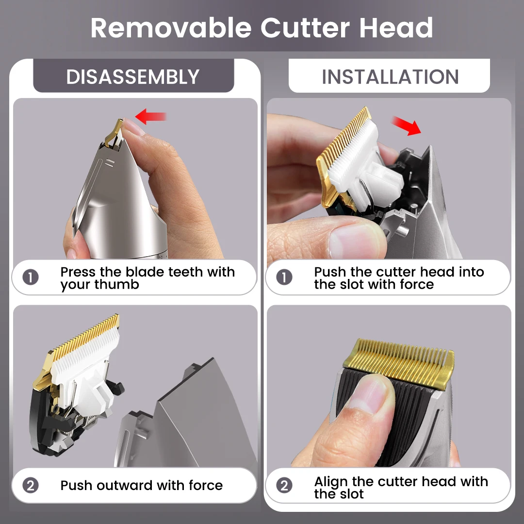 SEJOY tondeuse à cheveux électrique pour hommes tondeuses à cheveux pour barbiers rasoir sans fil rechargeable (OiI non inclus)) SEJOY tondeuse à cheveux électrique pour hommes tondeuses à cheveux pour barbiers rasoir sans fil rechargeable (OiI non inclus))