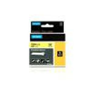 Ruban Laminé pour Etiqueteuses Dymo Nylon Flexible IND Multicouleur Noir/Jaune