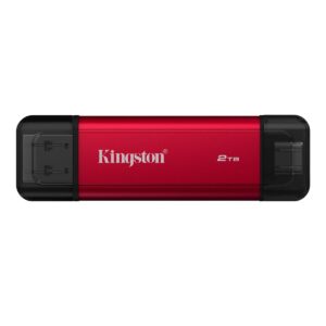 Disque Dur Externe Kingston SPSD/2TB Noir Rouge