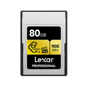 Carte Mémoire SD Lexar LCAGOLD080G-RNENG