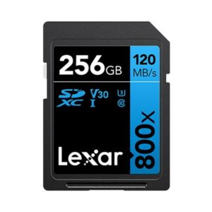 Carte Mémoire Micro SD avec Adaptateur Lexar LSD0800P256G-BNNNG 256 GB