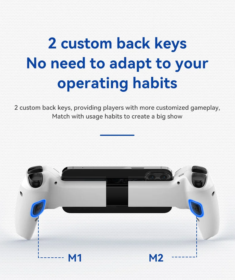 Contrôleur de jeu extensible pour téléphone portable, sans fil, Bluetooth, tablette PC pour Switch/PS3/PS4, contrôleur somatosensoriel à double Hall, BSP-D9