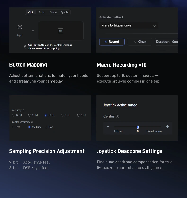 En Stock Flydigi Vader 5 Pro version mondiale contrôleur de manette de jeu Bluetooth sans fil multiplateforme pour tablette Steam Mobile PC NS2