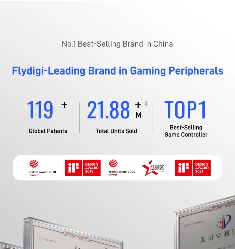 En Stock Flydigi Vader 5 Pro version mondiale contrôleur de manette de jeu Bluetooth sans fil multiplateforme pour tablette Steam Mobile PC NS2