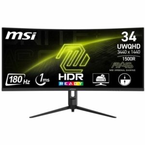 Écran MSI MAG 342CQR E2 34" UltraWide Quad HD 50 - 60 Hz 180 Hz