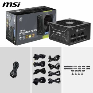 Bloc d’Alimentation MSI 306-7ZP1B11-CE0 750 W 80 Plus Gold ATX
