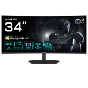 Écran Gigabyte G34WQC2 EK UltraWide Quad HD 34"