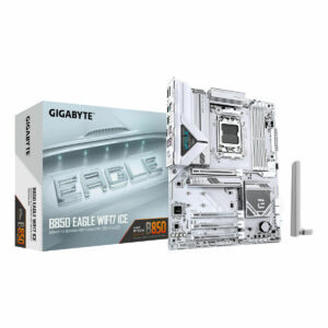 Carte Mère Gigabyte B850 EAGLE WF7 ICE AMD B850 AMD AM5