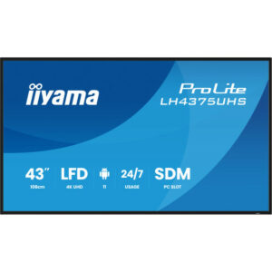 Écran Iiyama LH4375UHS-B2AG 43" 4K Ultra HD LCD