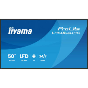 Écran Iiyama LH5064UHS-B1AG 50" 4K Ultra HD LCD