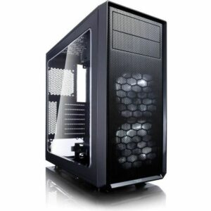 Boîtier ATX semi-tour Fractal Design Focus G Blanc Noir