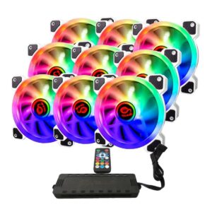 Ventillateur de cabine Talius IRIS SPECTRUM ARGB/CRONOS Ø 12 cm