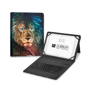 Housse pour Tablette et Clavier Subblim SUBKT5-BTTL30 Multicouleur Espagnol Qwerty QWERTY