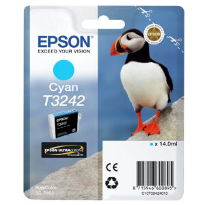 Cartouche d'encre originale Epson C13T32424010 Cyan