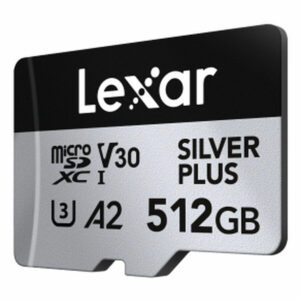 Carte Mémoire Micro SD avec Adaptateur Lexar LMSSIPL512G-BNANG 512 GB
