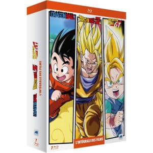 Coffret 7 Blu Ray - Dragon Ball + Z + GT : L'Intégrale des Films