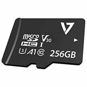Carte Mémoire Micro SD avec Adaptateur V7 VPMD256GU3           256 GB