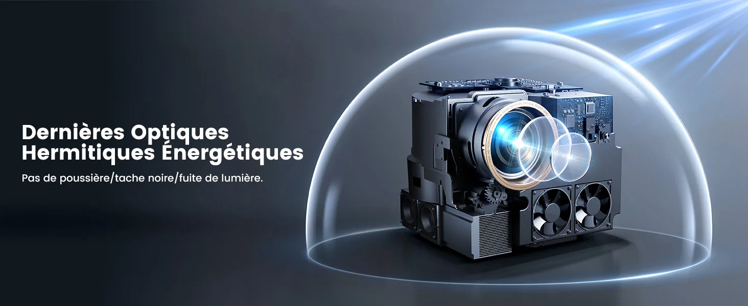 Wimius 4K Netflix projecteur officiel 30000Lumens mise au point automatique/Keystone natif 1080p WIFI6 Bluetooth prise en charge Dolby Home Cinema