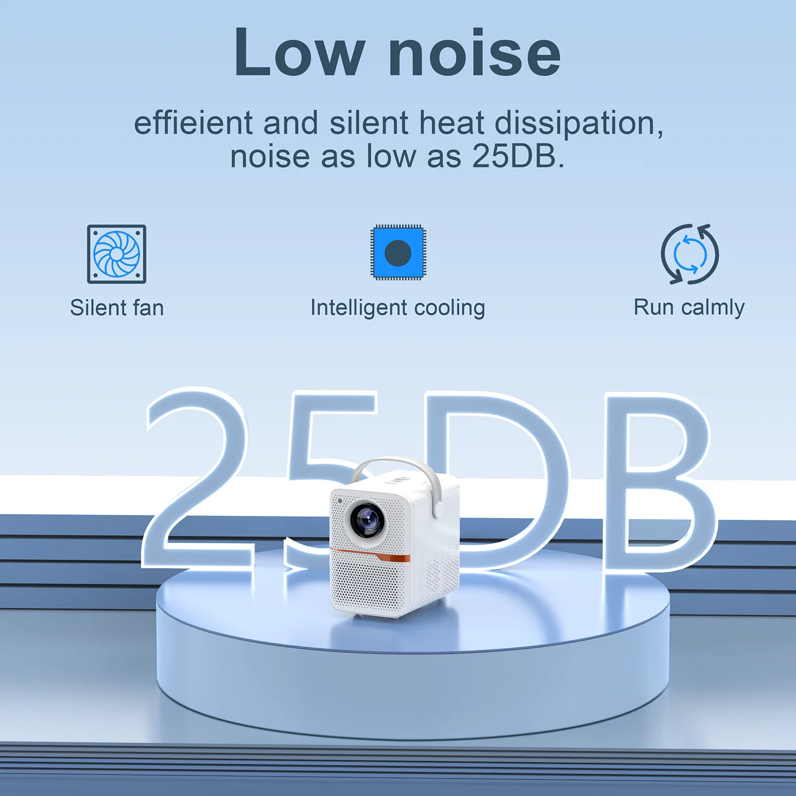 HONGTOP P10 Smart 4K Android WiFi Portable 1080P Home cinéma vidéo LED Bluetooth Mini projecteur 4GB 64GB Android 10 projecteur